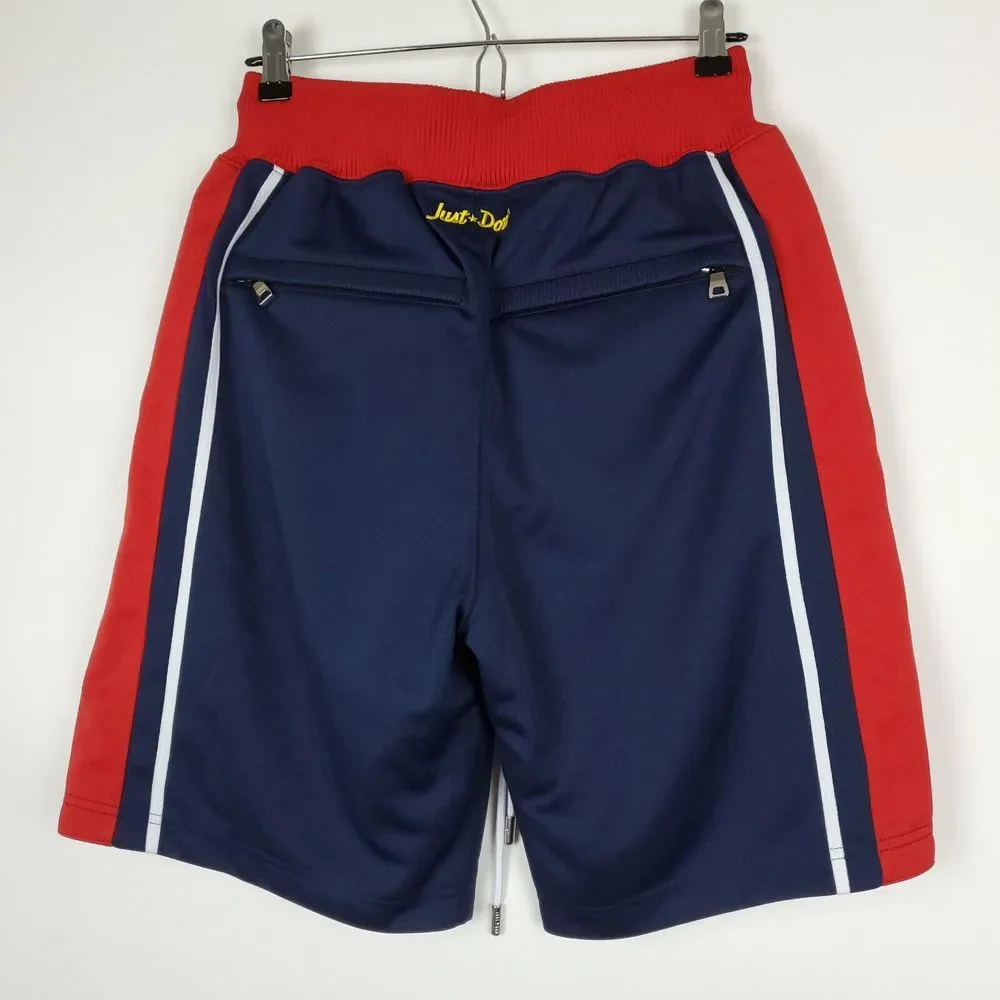 Just Don‎ Anaheim Angels Mitchell & Ness MLB S Small Jersey Shorts Navy Red New